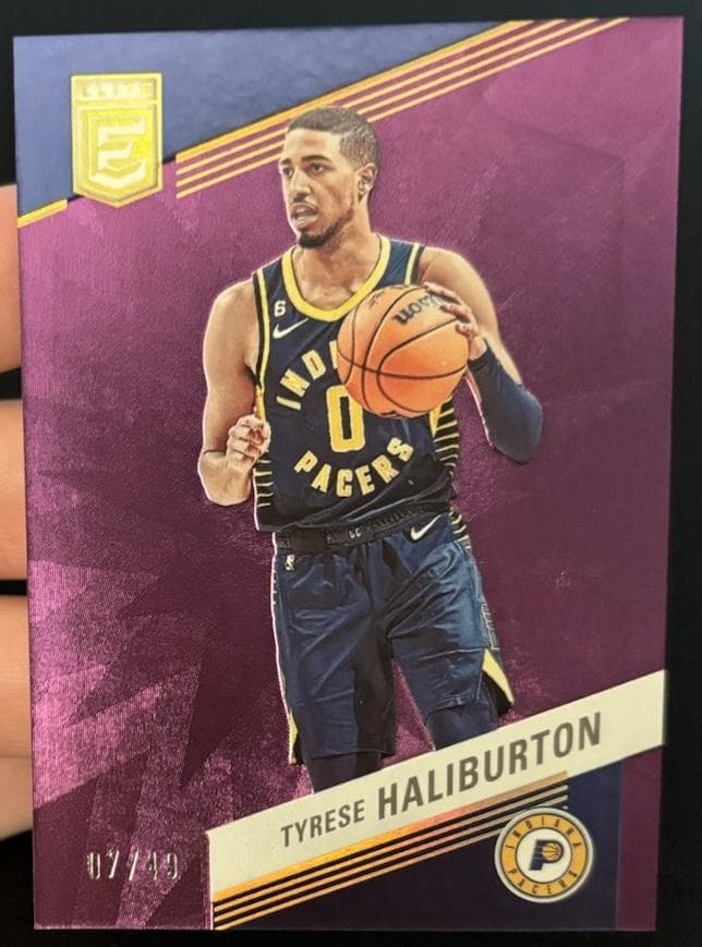 Tyrese Haliburton 2022 panini Donruss Elite