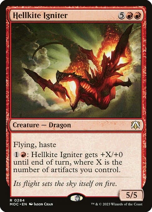 Hellkite Igniter 2023 Magic: The Gathering March of the Machine Commander