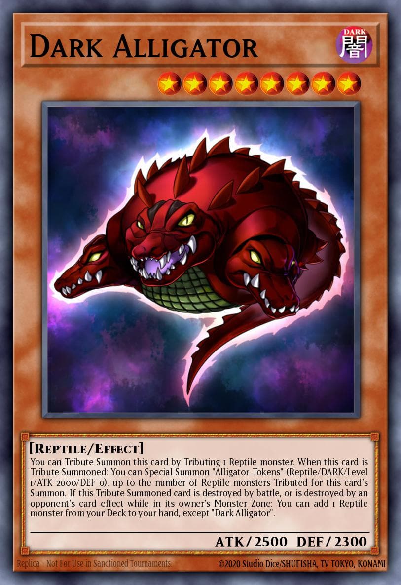 Dark Alligator 2010 Yu-Gi-Oh! Japanese V Jump