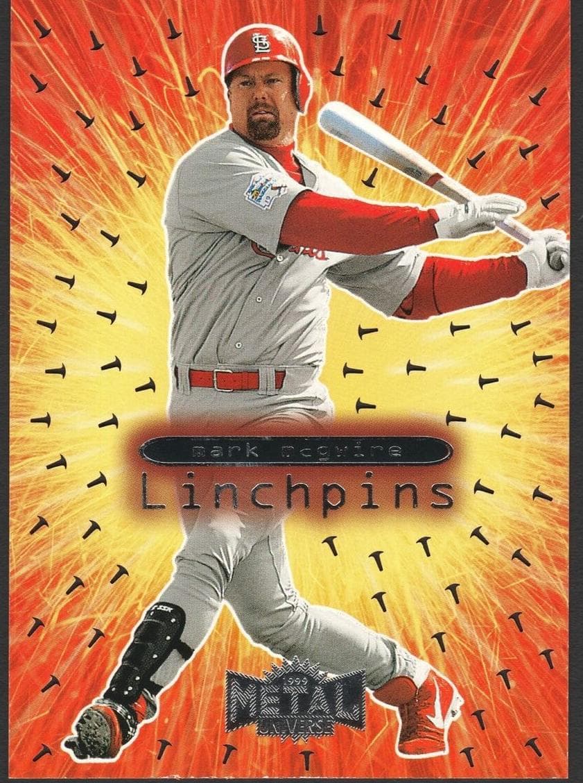 Mark McGwire 1999 fleer Skybox Metal Universe