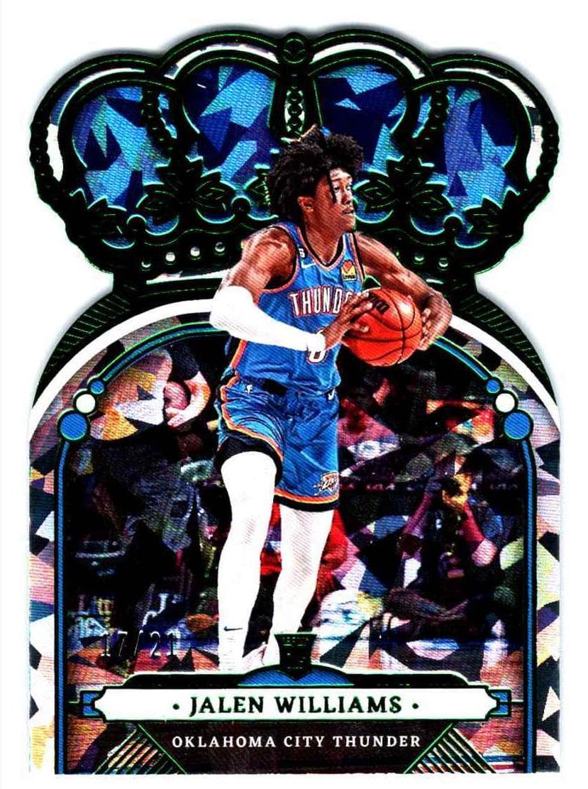 Jalen Williams 2022 panini Panini Crown Royale