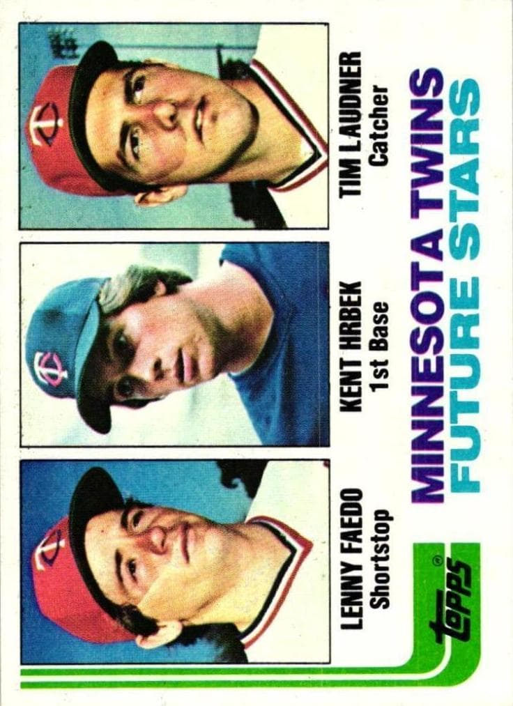 Twins Future Stars 1982 topps Topps