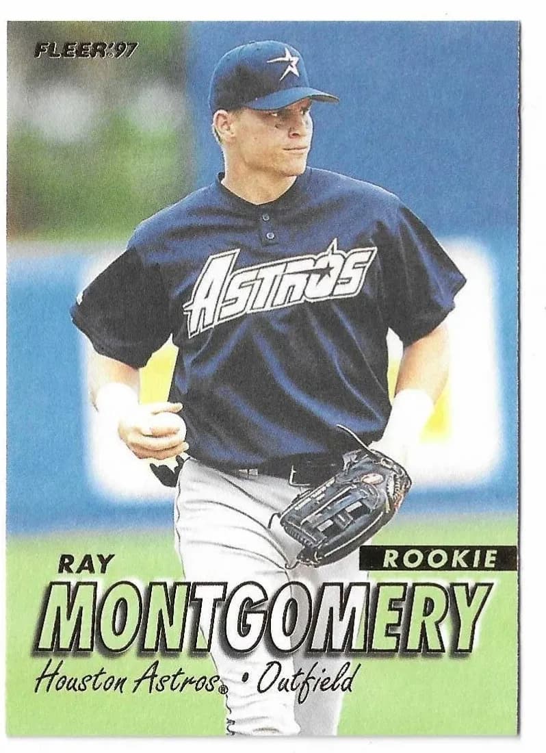 Ray Montgomery 1997 fleer Fleer
