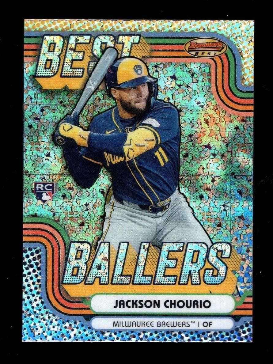 Jackson Chourio 2024 bowman Bowman's Best