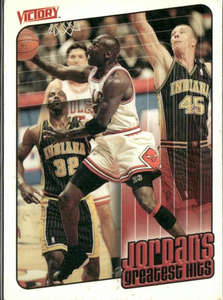 Michael Jordan 1999 upper-deck Victory
