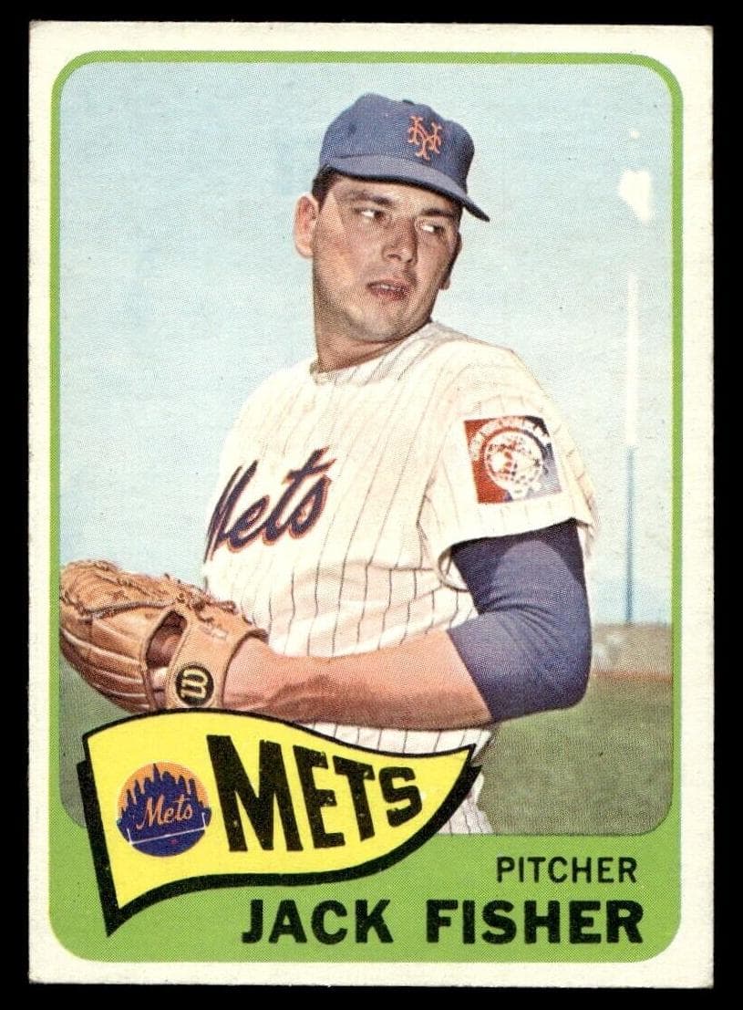 Jack Fisher 1965 topps Topps