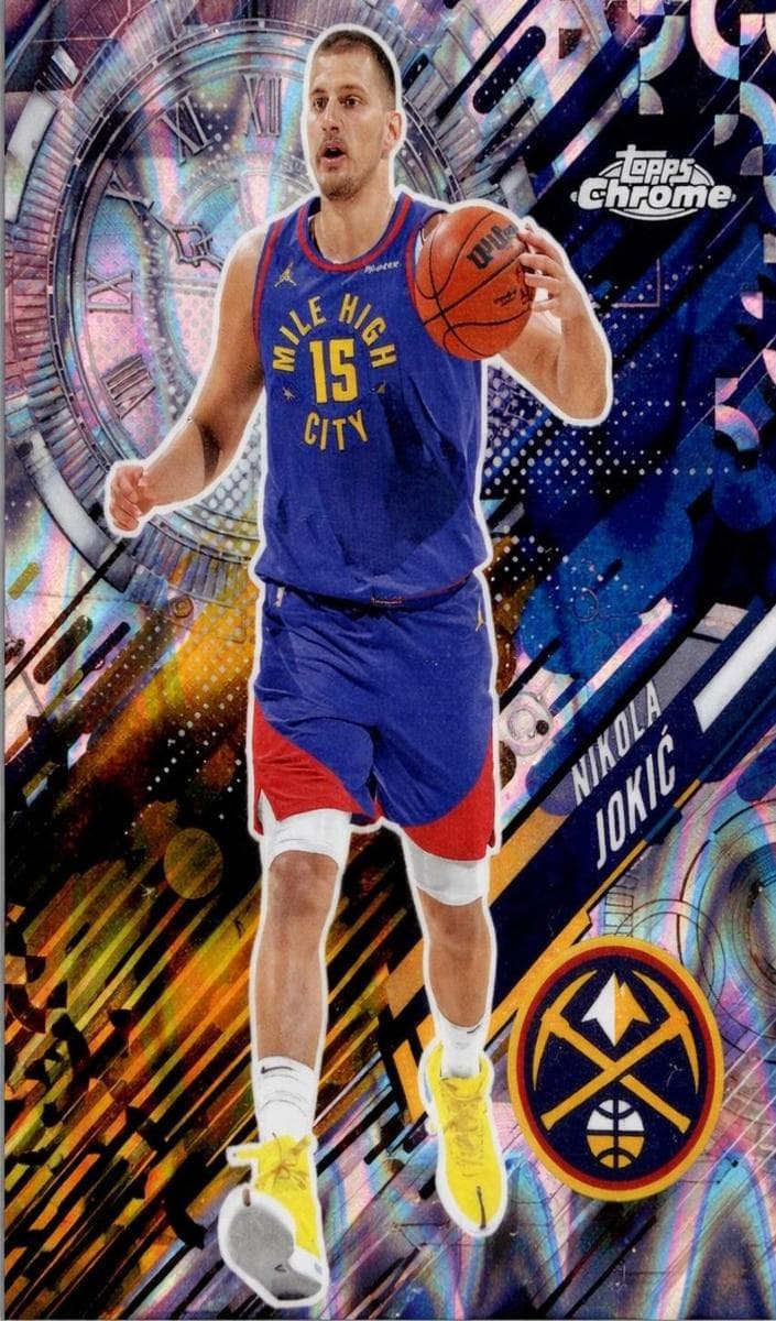 Nikola Jokić 2025 topps Topps Chrome