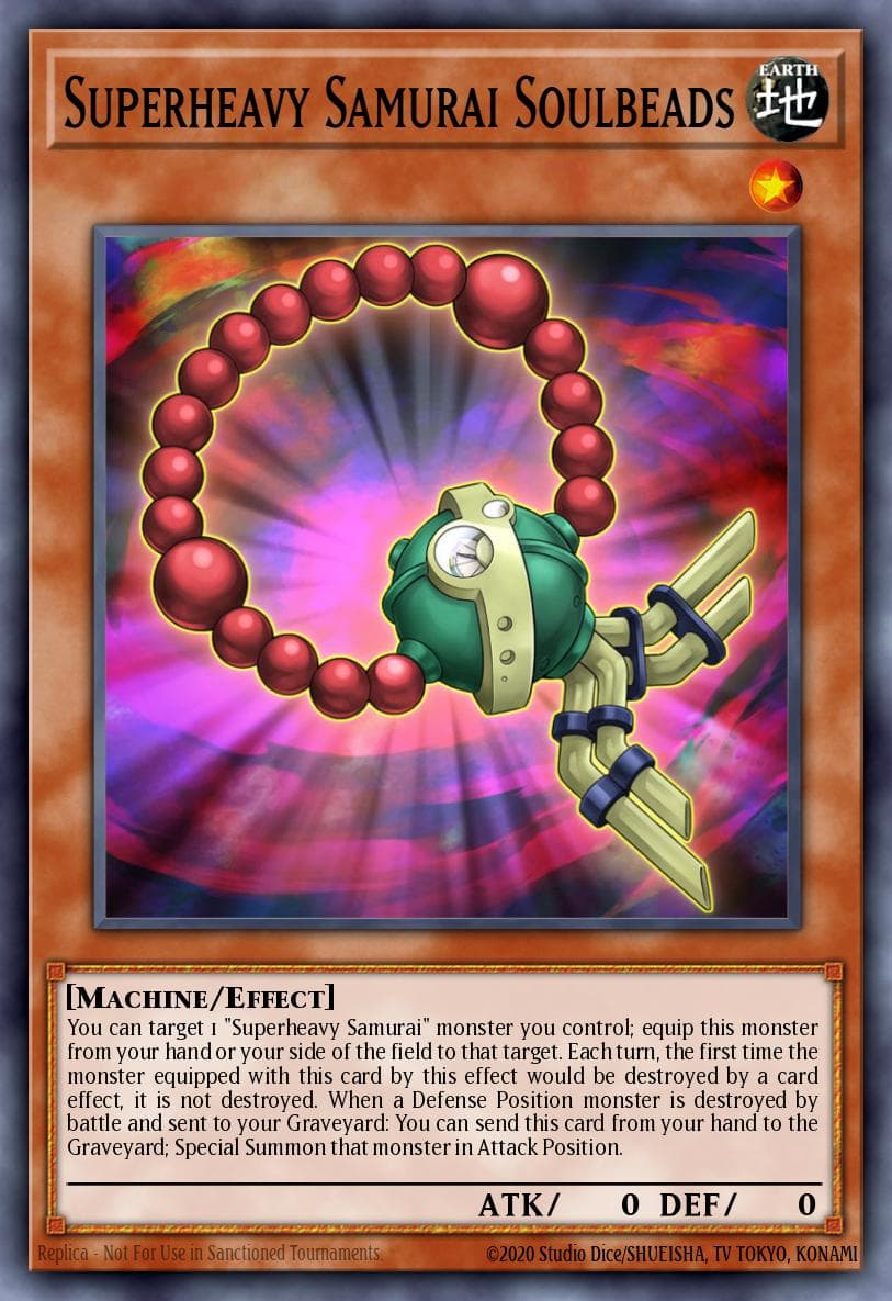 Superheavy Samurai Soulbeads 2015 Yu-Gi-Oh! 2015 Mega-Tin Mega Pack