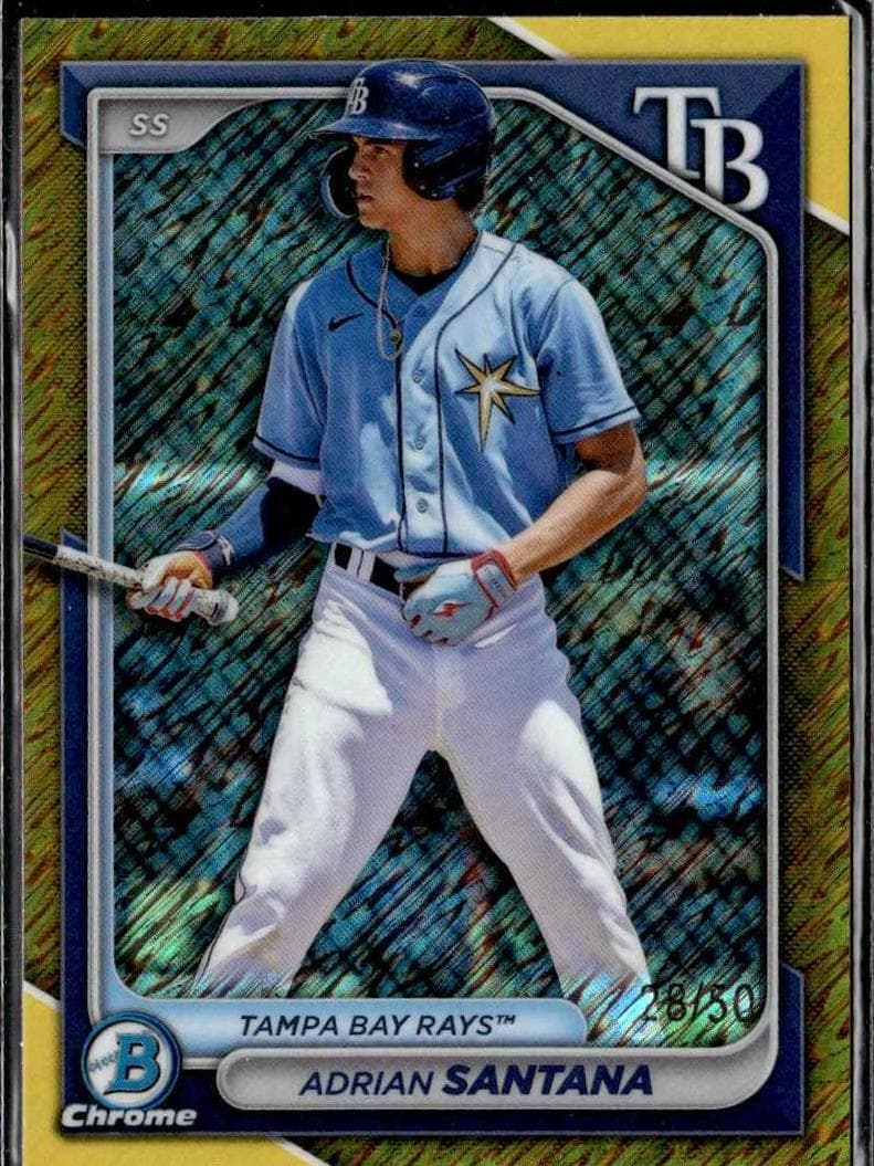 Adrian Santana trading card
