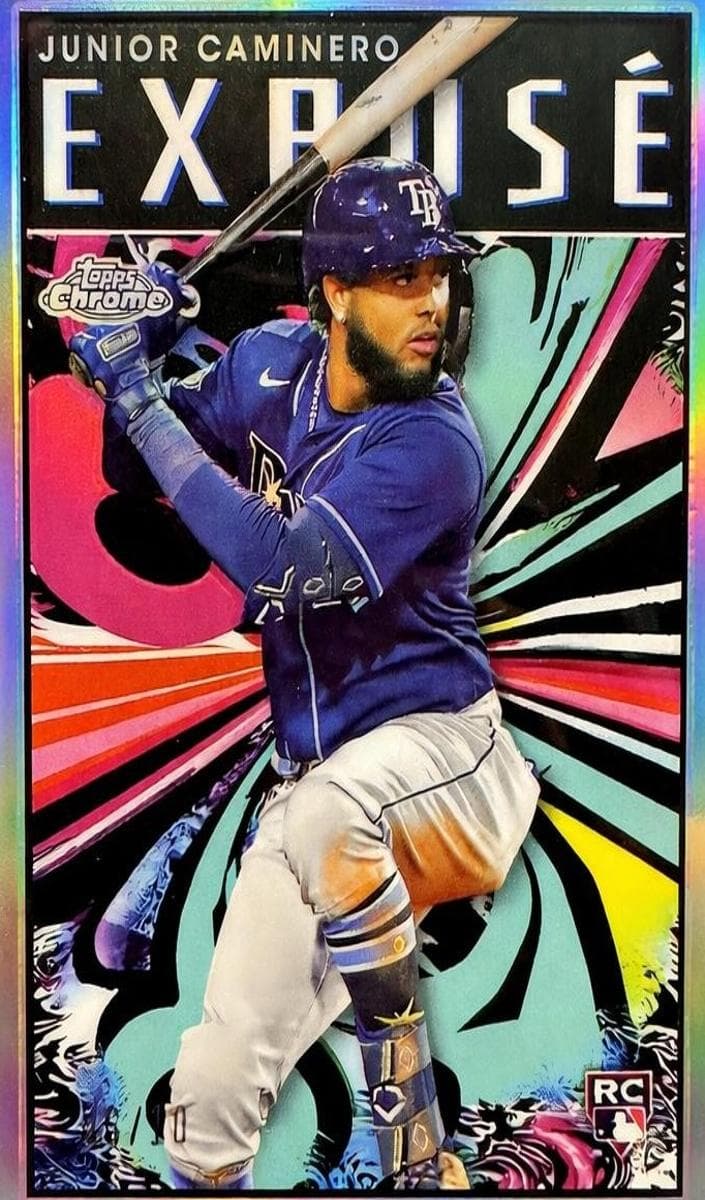 Junior Caminero 2024 topps Topps Chrome