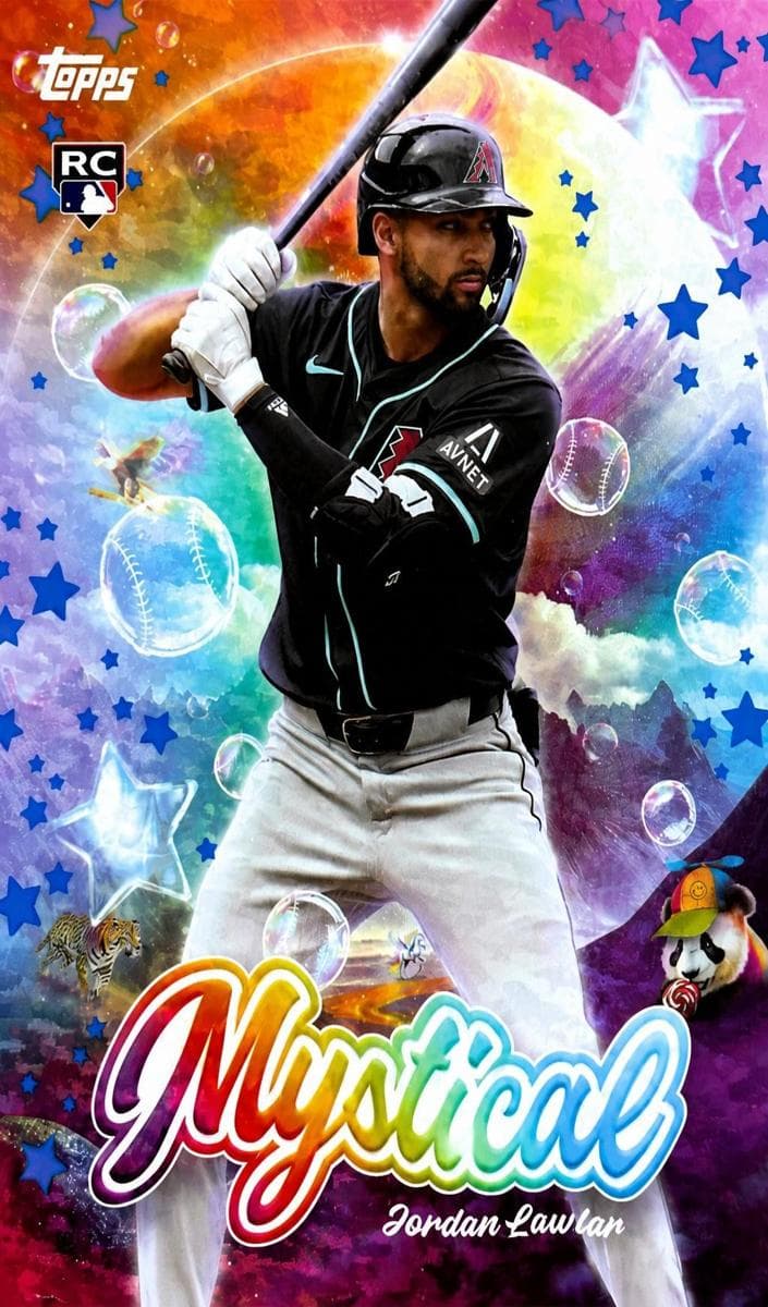 Jordan Lawlar 2024 topps Topps Update