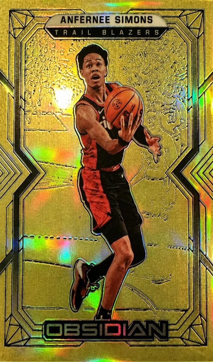 Anfernee Simons 2023 panini Panini Obsidian