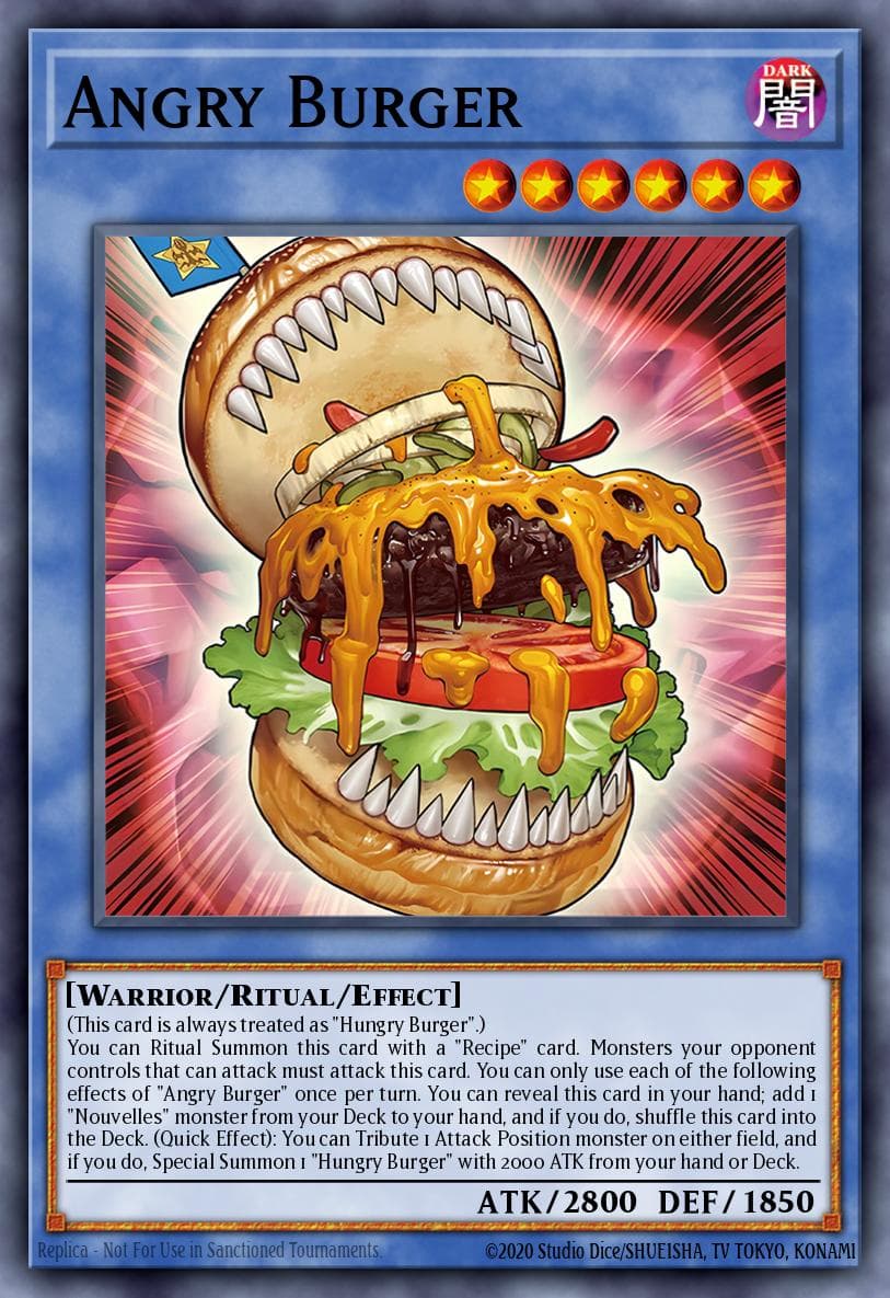 Angry Burger 2025 Yu-Gi-Oh!