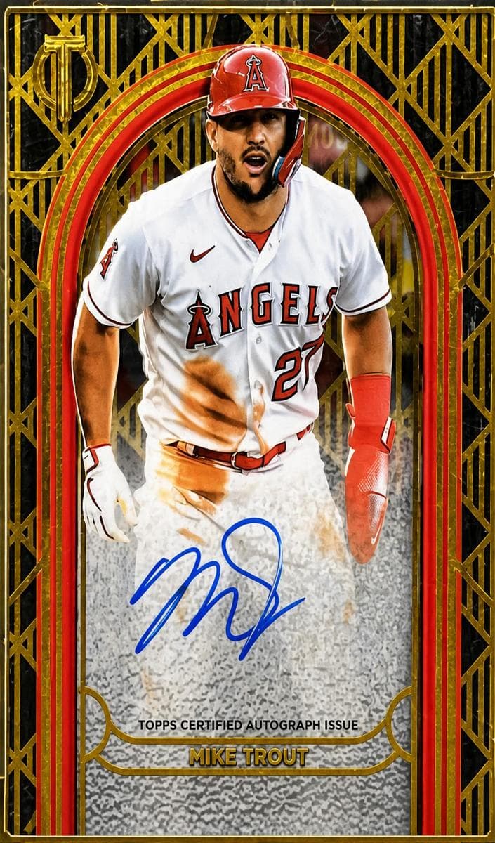 Mike Trout 2024 topps Topps Tribute