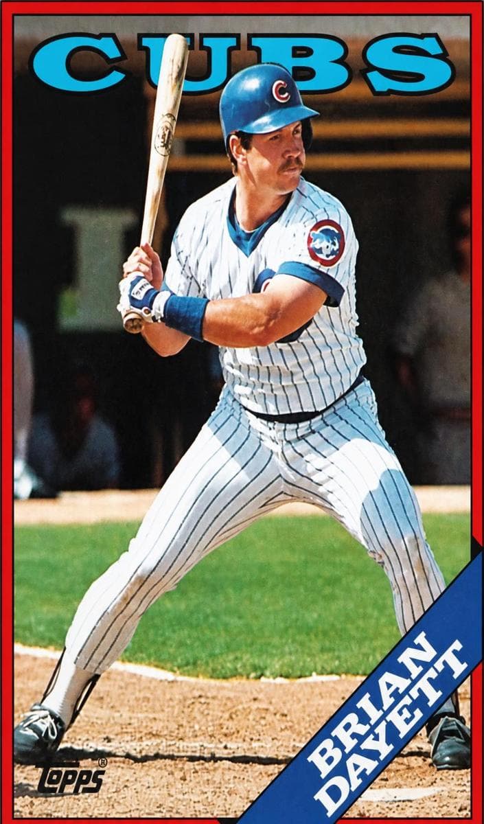 Brian Dayett trading card