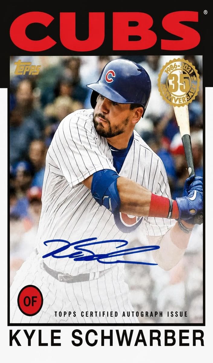 Kyle Schwarber #86A-KS