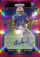 Amon-Ra St. Brown 2021 panini Prizm Disco