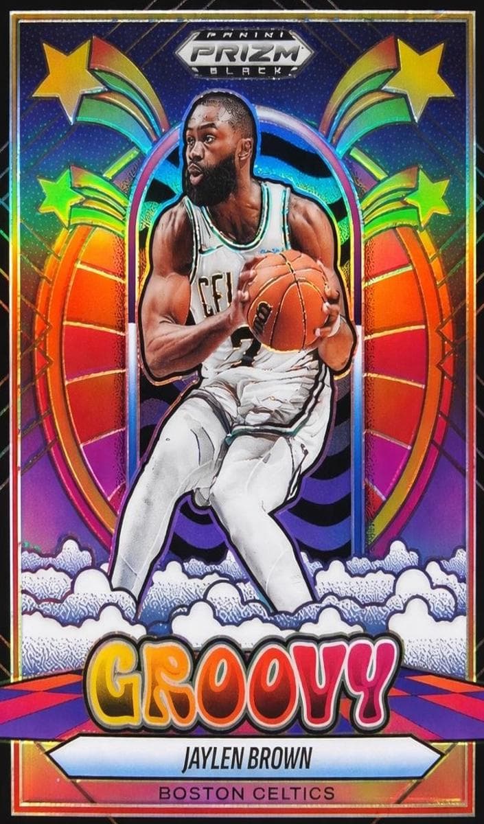 Jaylen Brown 2024 panini Panini Prizm Black