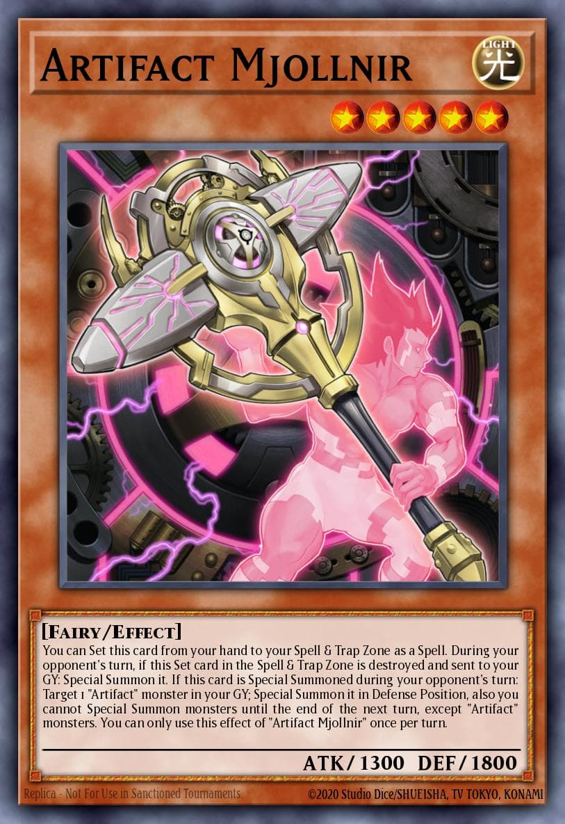 Artifact Mjollnir 2018 Yu-Gi-Oh!
