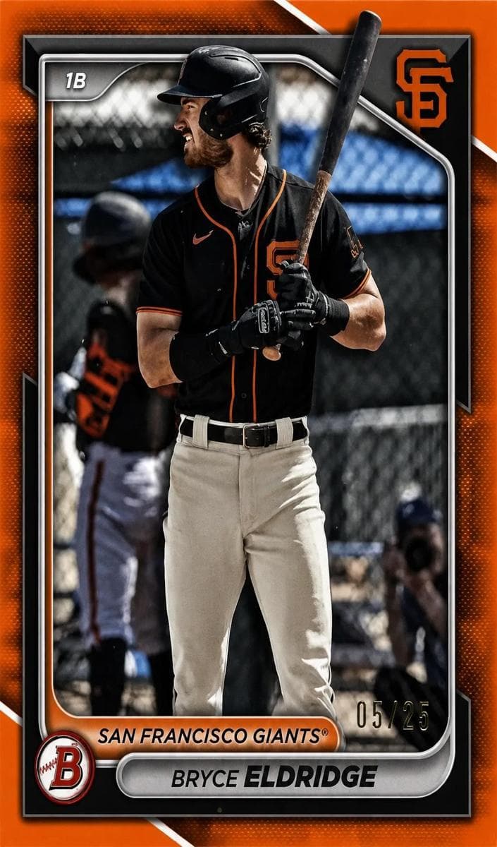 Bryce Eldridge 2024 bowman Bowman Draft