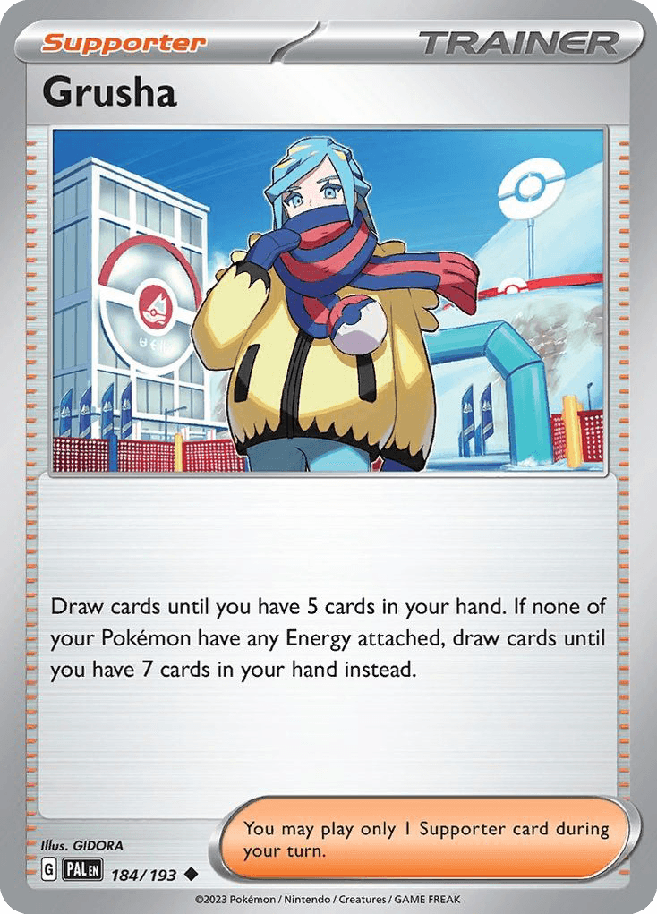 Grusha 2023 Pokemon Korean Snow Hazard