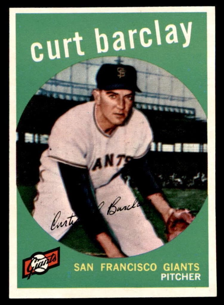 Curt Barclay 1959 topps Topps