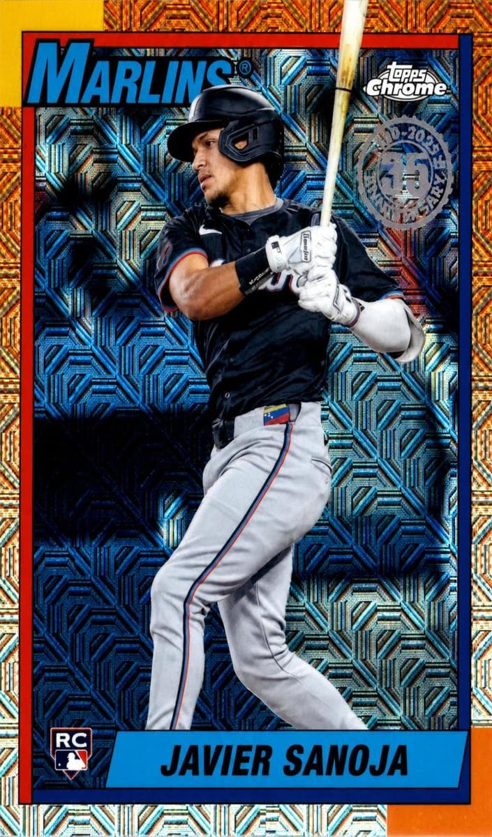 Javier Sanoja 2025 topps Topps