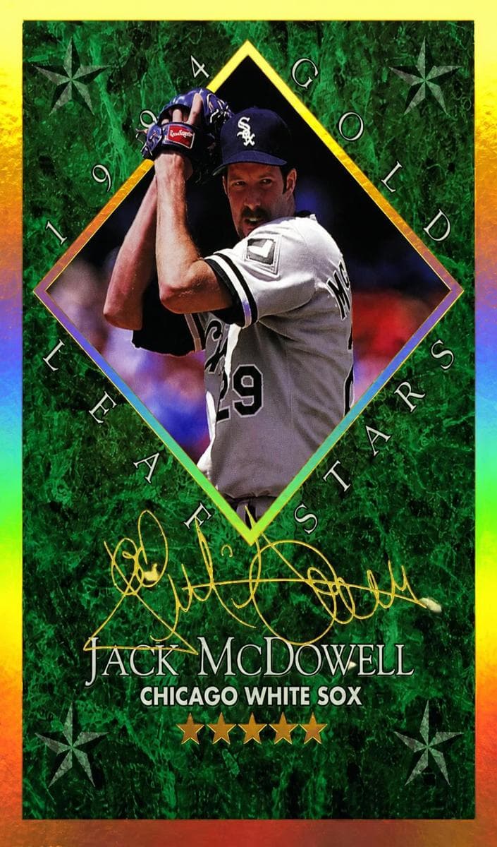 Jack McDowell 1994 leaf Leaf