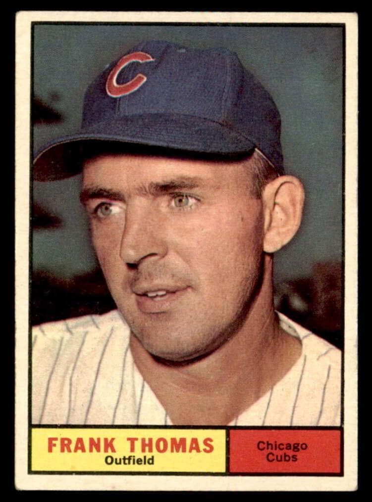 Frank Thomas 1961 topps Topps
