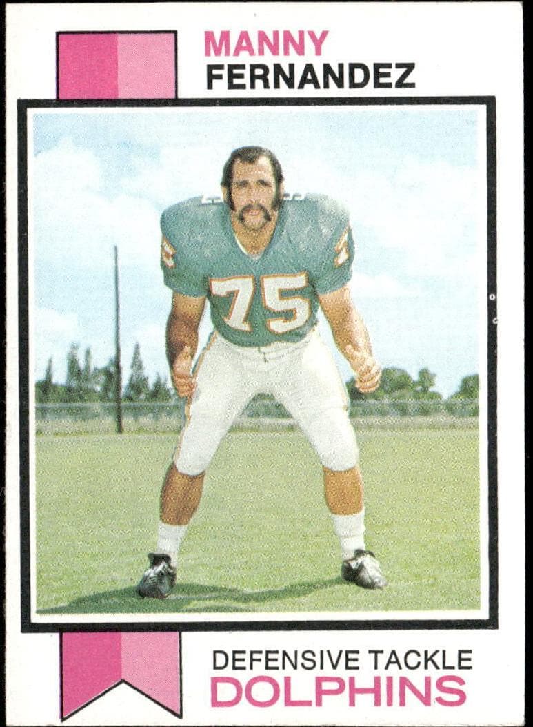 Manny Fernandez 1973 topps Topps