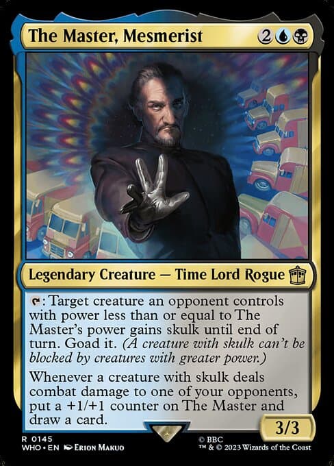 The Master, Mesmerist 2023 Magic: The Gathering Doctor Who