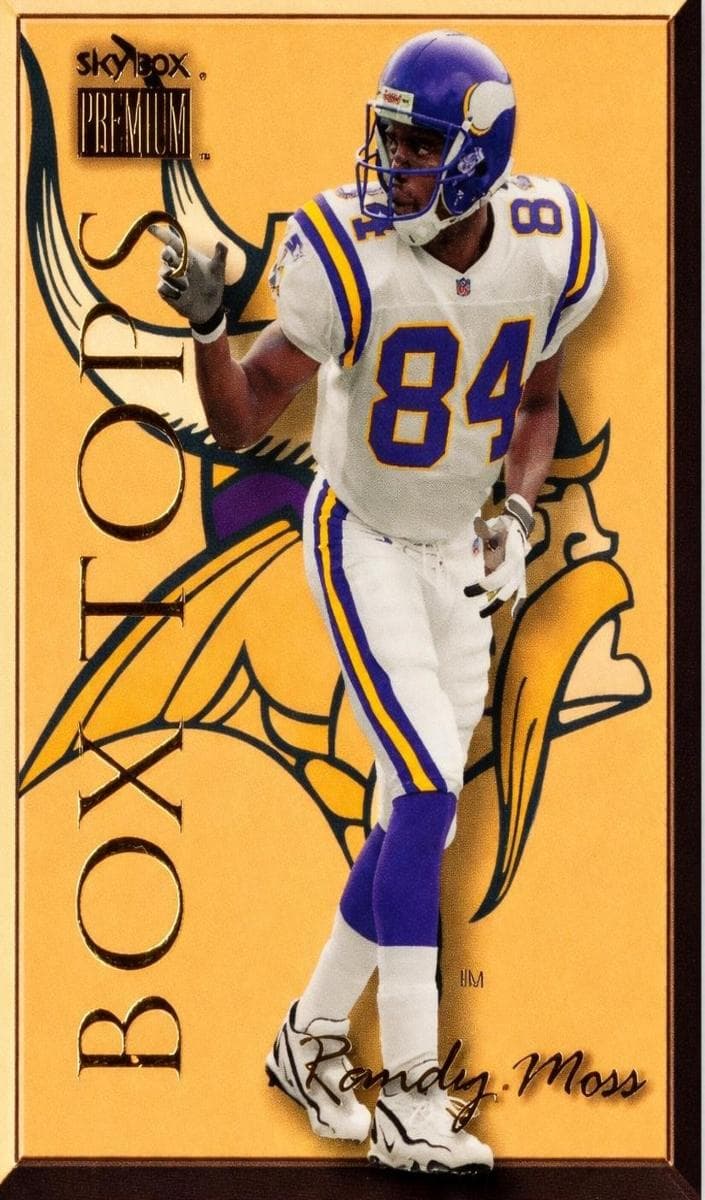 Randy Moss 1999 fleer