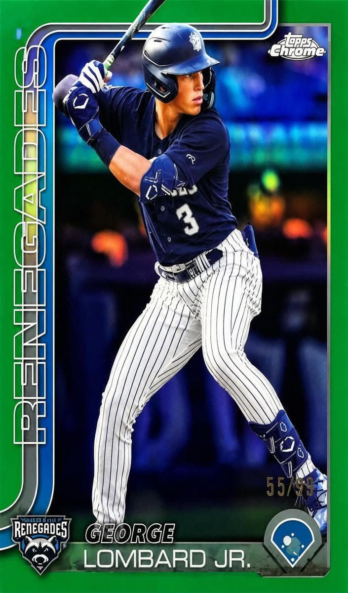 George Lombard Jr. 2025 topps Topps Pro Debut