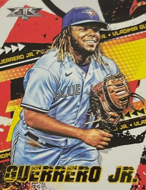 Vladimir Guerrero Jr. 2022 topps Topps Fire