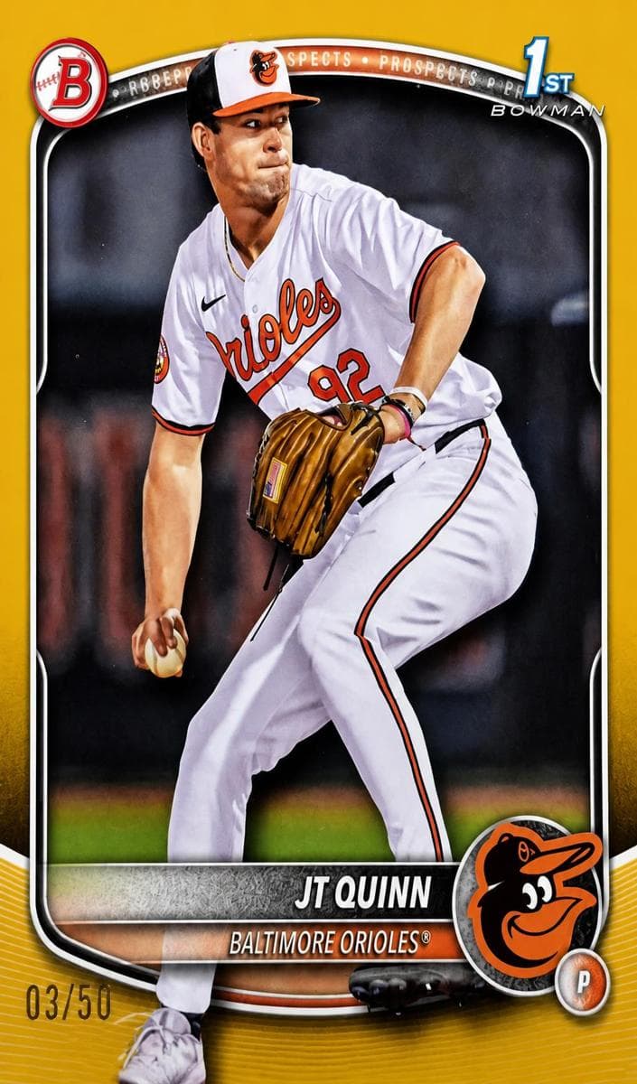 JT Quinn trading card
