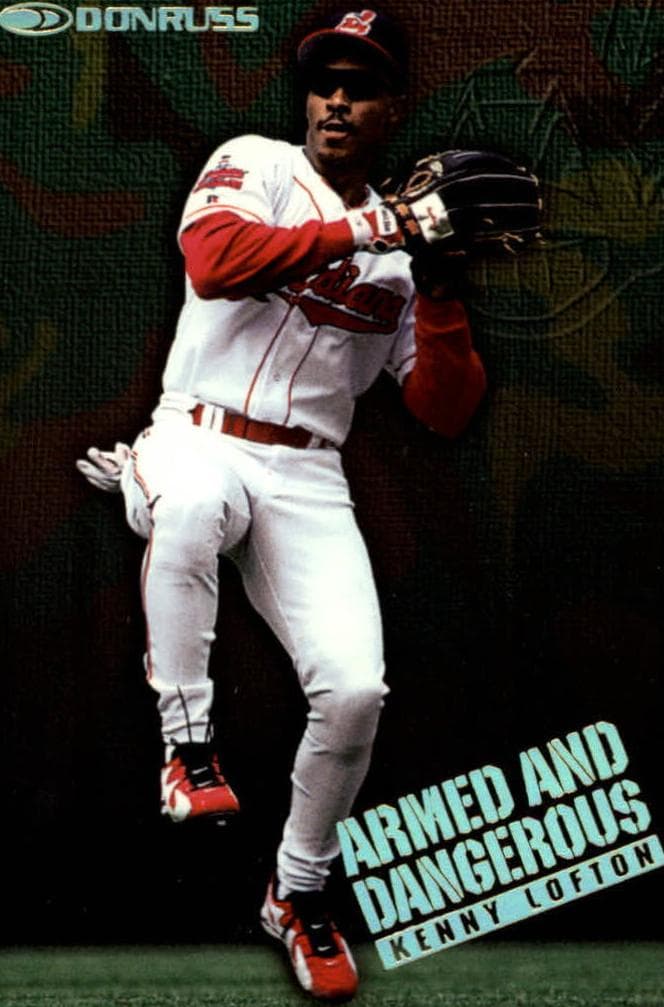 Kenny Lofton 1997 panini Donruss