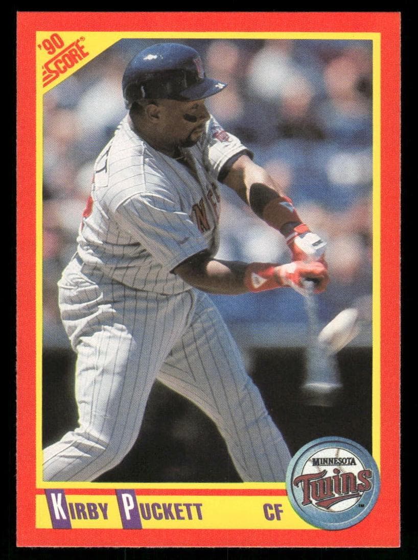 Kirby Puckett 1990 panini