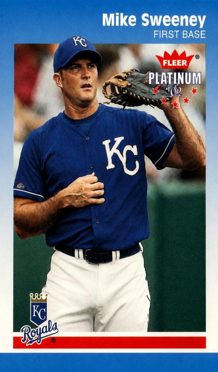 Mike Sweeney 2002 fleer