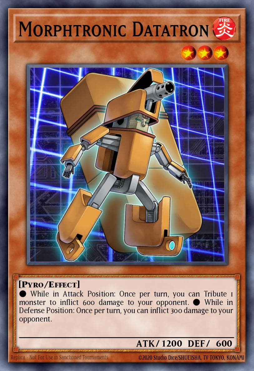 Morphtronic Datatron 2008 Yu-Gi-Oh! Crossroads of Chaos