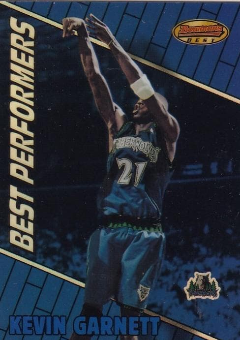 Kevin Garnett 1999 bowman Bowman's Best
