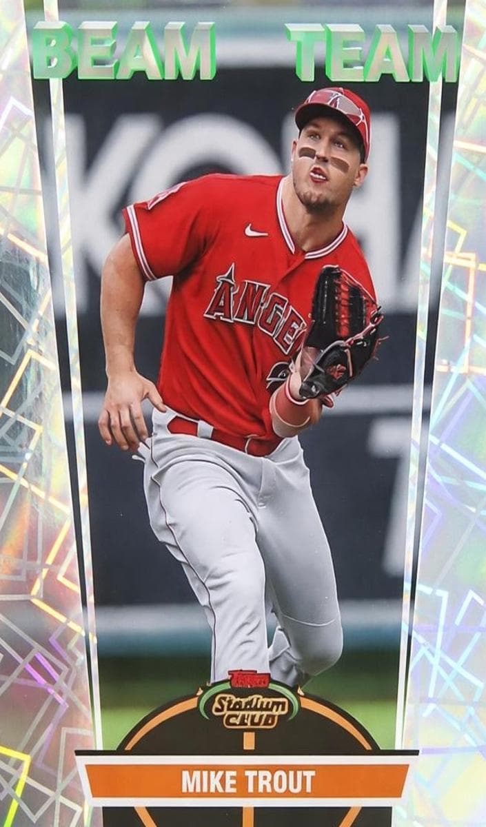 Mike Trout 2024 topps Stadium Club