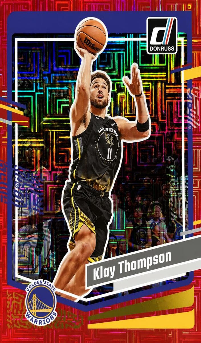 Klay Thompson 2023 panini Donruss