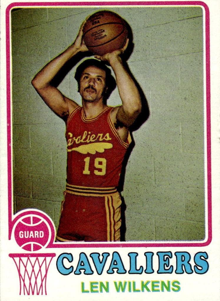 Len Wilkens 1973 topps Topps