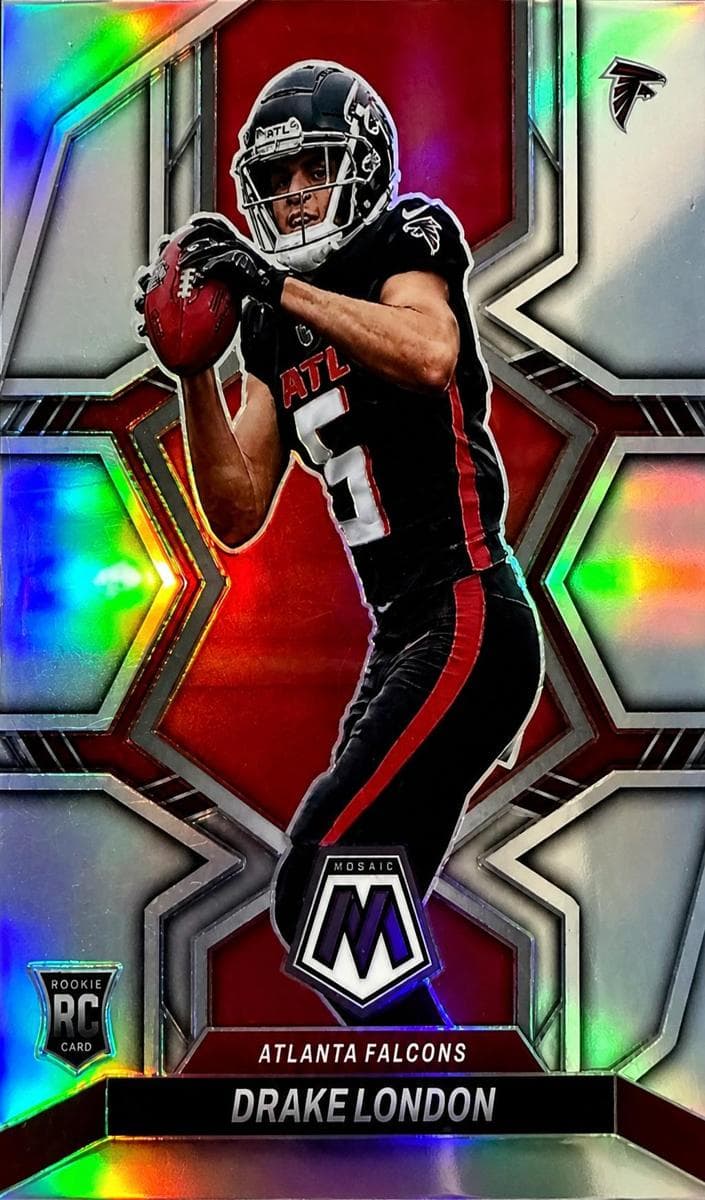 Drake London 2022 panini Panini Mosaic