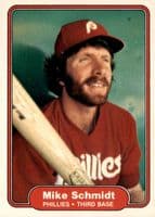 Mike Schmidt trading card