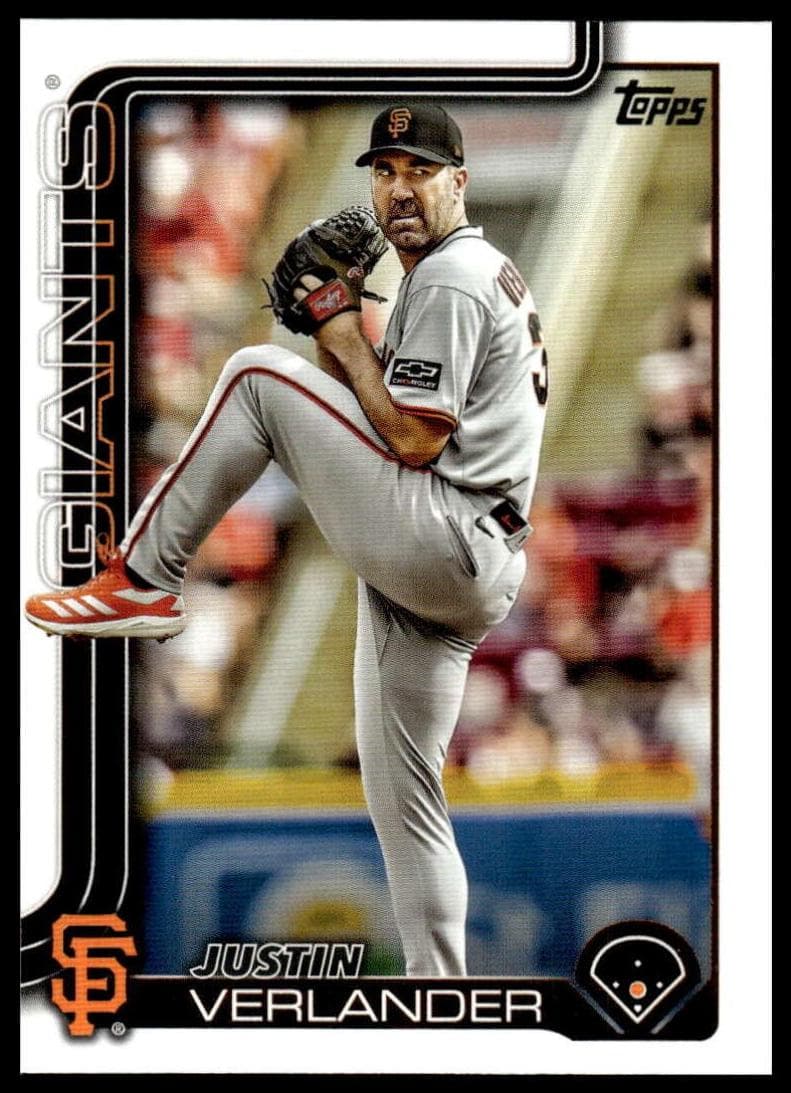 Justin Verlander 2025 topps Topps Update