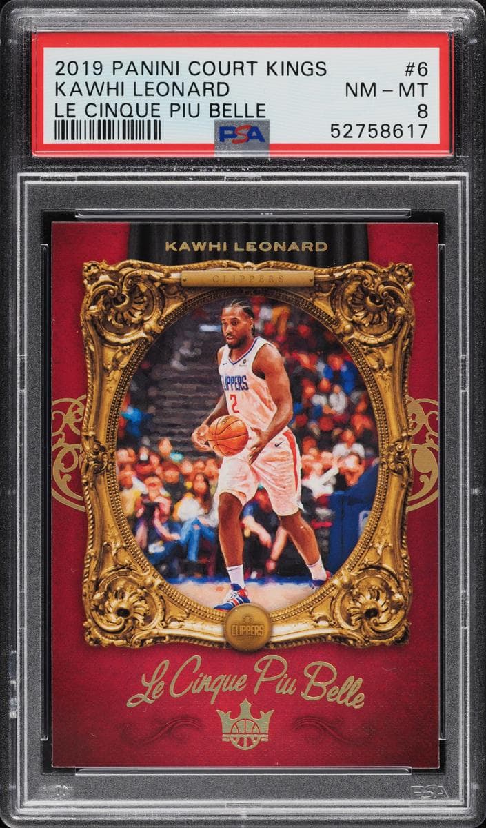 Kawhi Leonard 2019 panini Donruss Optic