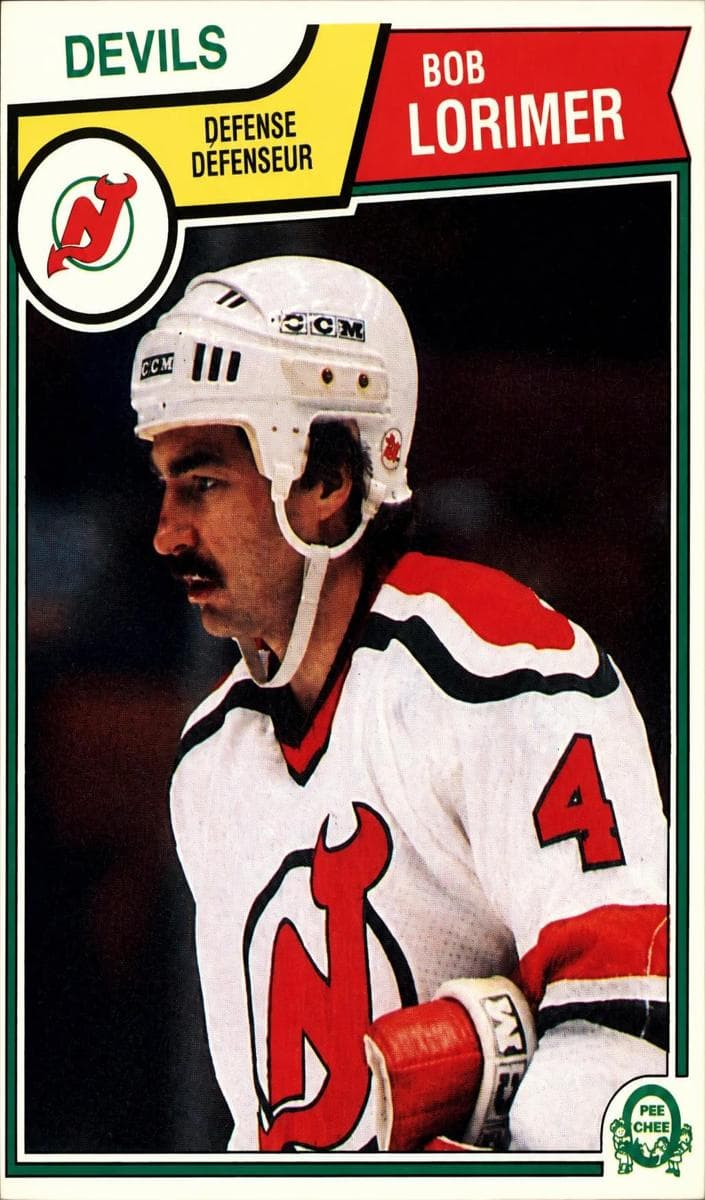 Bob Lorimer trading card