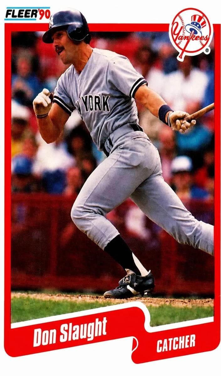 Don Slaught trading card
