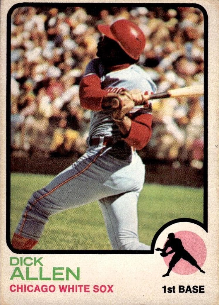 Dick Allen 1973 topps O-Pee-Chee
